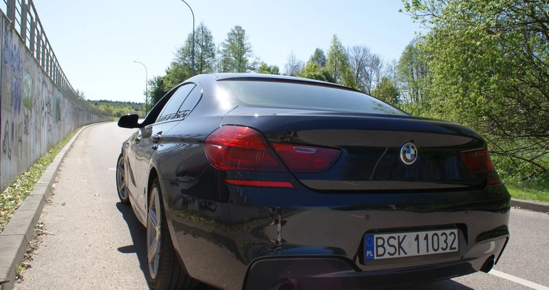 BMW Seria 6 cena 99000 przebieg: 246000, rok produkcji 2014 z Białystok małe 277